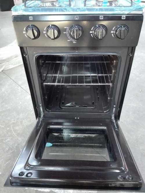 Zero appliances 4 Burner Black Gas Stove - Second Hand